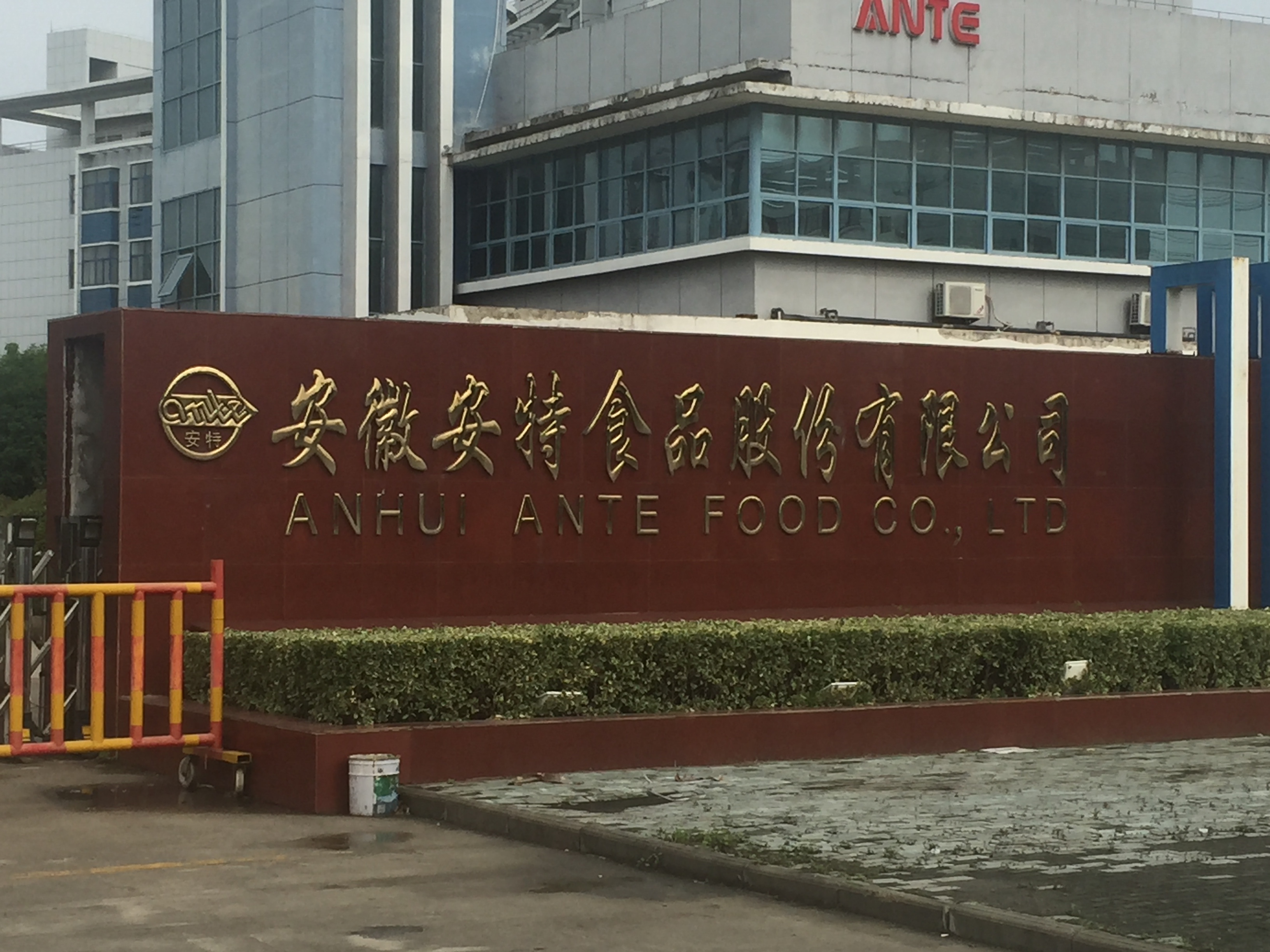安徽安特食品有限公司-冷水機(jī)系統(tǒng)案例